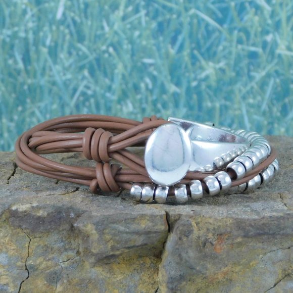 Boho Modern Wrap Bracelet - Picture 2 of 4